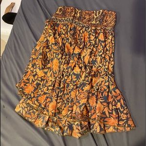 Brand new silken skirt